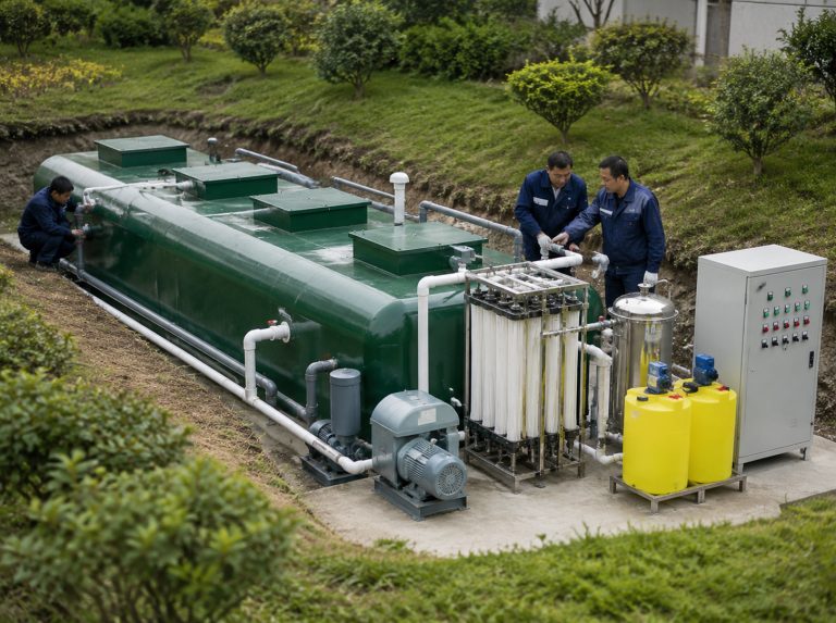 新林区地埋式AAO/MBR生活污水处理设备